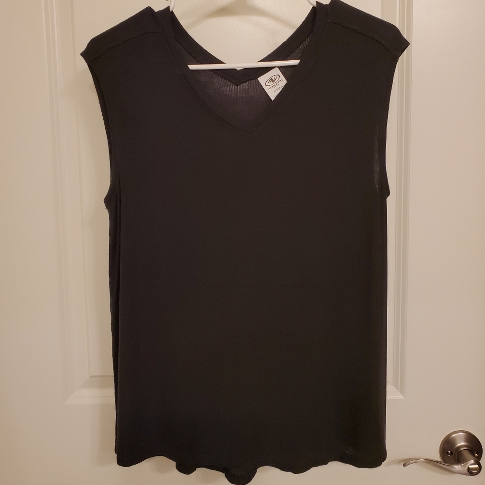 Athletic Works Sleeveless Top - black